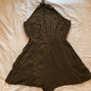 Khaki Romper